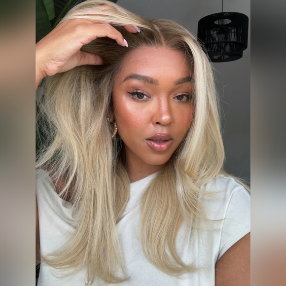 NEW Eniola "Kristy" Blonde Human Hair Wig - Picture 4 of 17